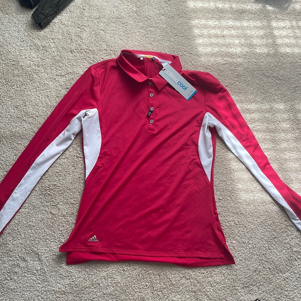 Adidas women’s ClimaCool UPF shirt Size XS, brand new with tags